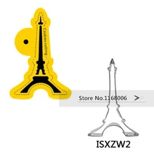 2 шт./лот(1 штук трафарет+ 1 шт. нарезка печений) Эйфелева башня трафареты узоров формочка для печенья Форма для выпечки инструменты для приготовления печенья