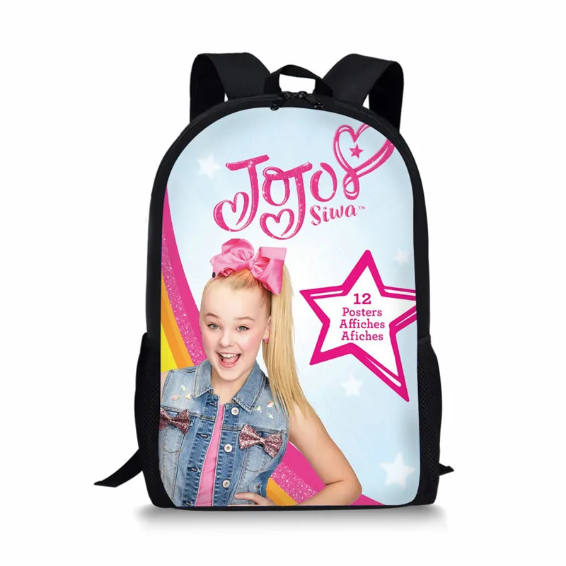 XM1910C THIKIN 3 шт./компл. Superstar JOJO Siwa комплект школьных сумок для девочек Повседневная сумка для книг на заказ школьные сумки для подростков мальчиков студентов рюкзаки - Цвет: XM1910C