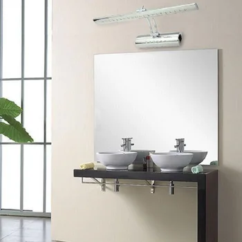 

LED Make Up Light Bathroom Wall Mirror 6W 27 Lamp Bright White Lights Front Lighting