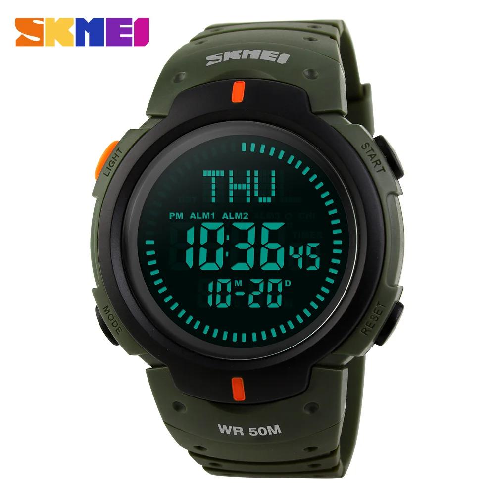 SKMEI Luxury Brand Outdoor Men Watch Multifunction Waterproof Compass