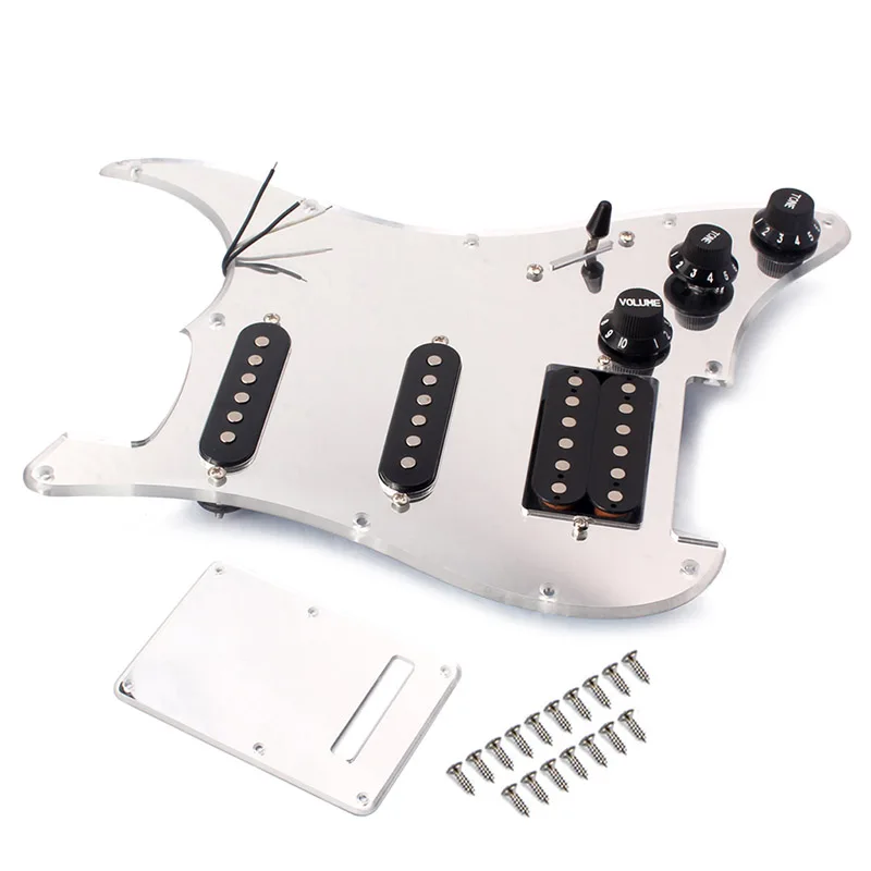 Электрогитара Pickup загружен Pickguard портативный музыкальный инструмент Аксессуары для любителей музыки FH99