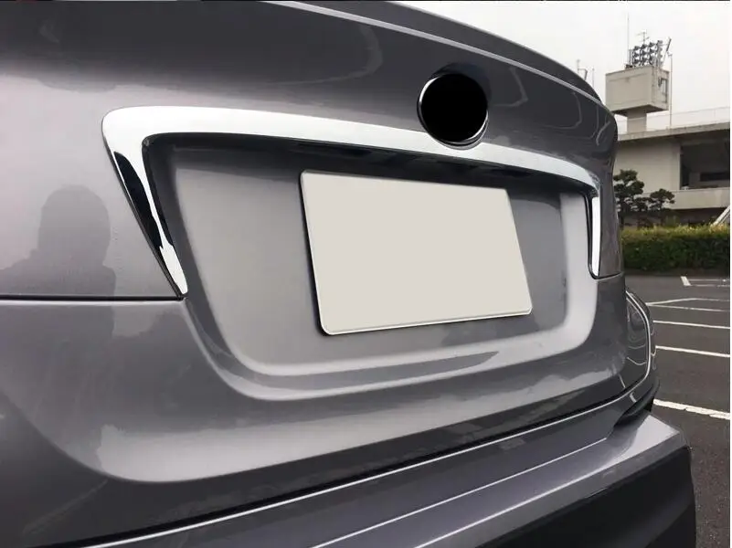 ABS Chrome Rear Trunk Lid Moulding Cover Trims 1PC For Toyota C-HR C HR 2016 2017 car accessories | Автомобили и мотоциклы
