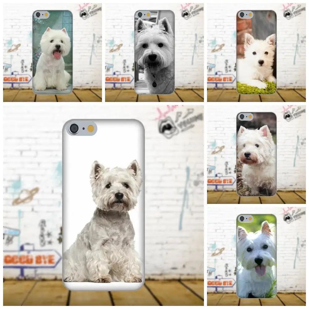 

TPU Print Cover Case For Apple iPhone 4 4S 5 5C SE 6 6S 7 8 Plus X For LG G4 G5 G6 K4 K7 K8 K10 West Highland White Terrier
