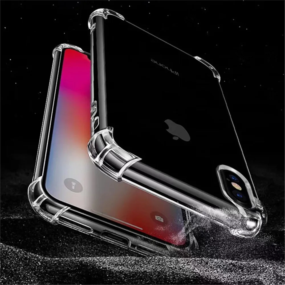For iphone case 5 5s 6 7 8 plus cases 360 Ultra thin Clear Transparent