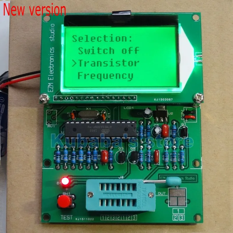 

GM328 Transistor Tester \ Esr Meter \ Cymometer \ Square Wave Generator