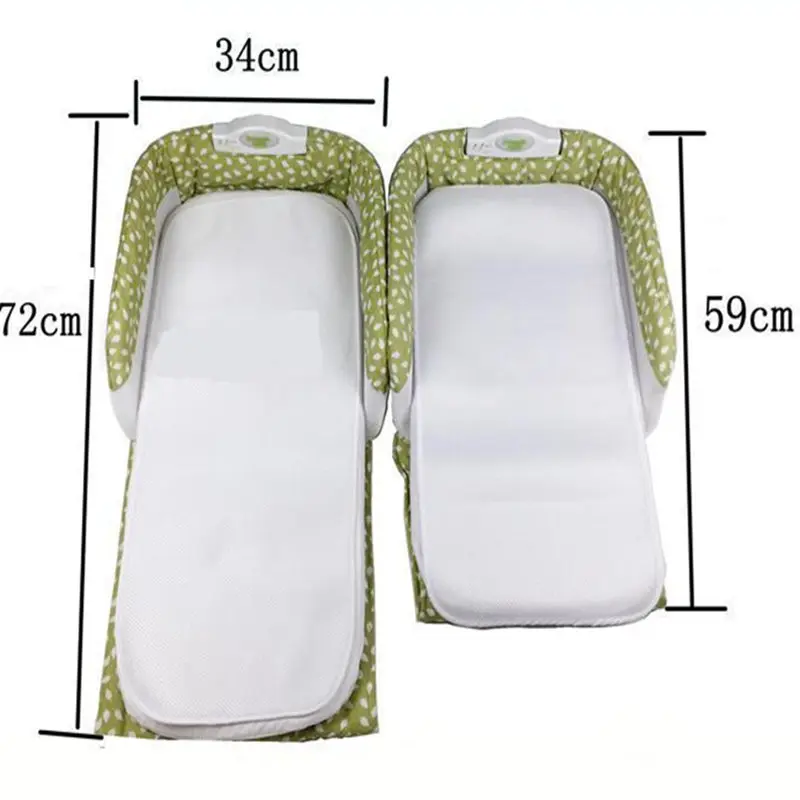 0 12 Months Baby Safety Isolation Beds Baby Crib for Newborns Portable