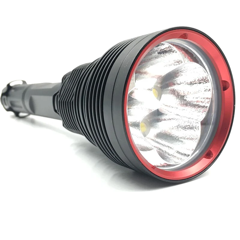 4x CREE XHP70 10000 люмен светодиодный фонарик для дайвинга (4x26650)|Фонарики и