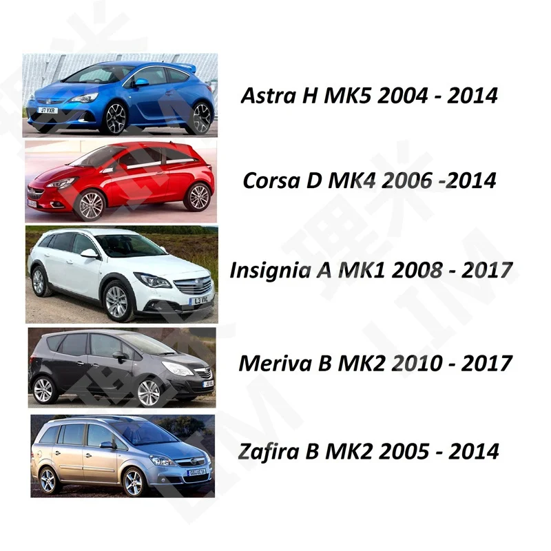 Динамический светодиодный индикатор бокового сигнала подходит для Opel Vauxhall Astra H MK5 Zafira B MK2 Corsa D MK4 Insignia A MK1 Meriva B MK2