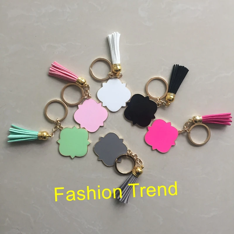 quatrefoil keychain (4)