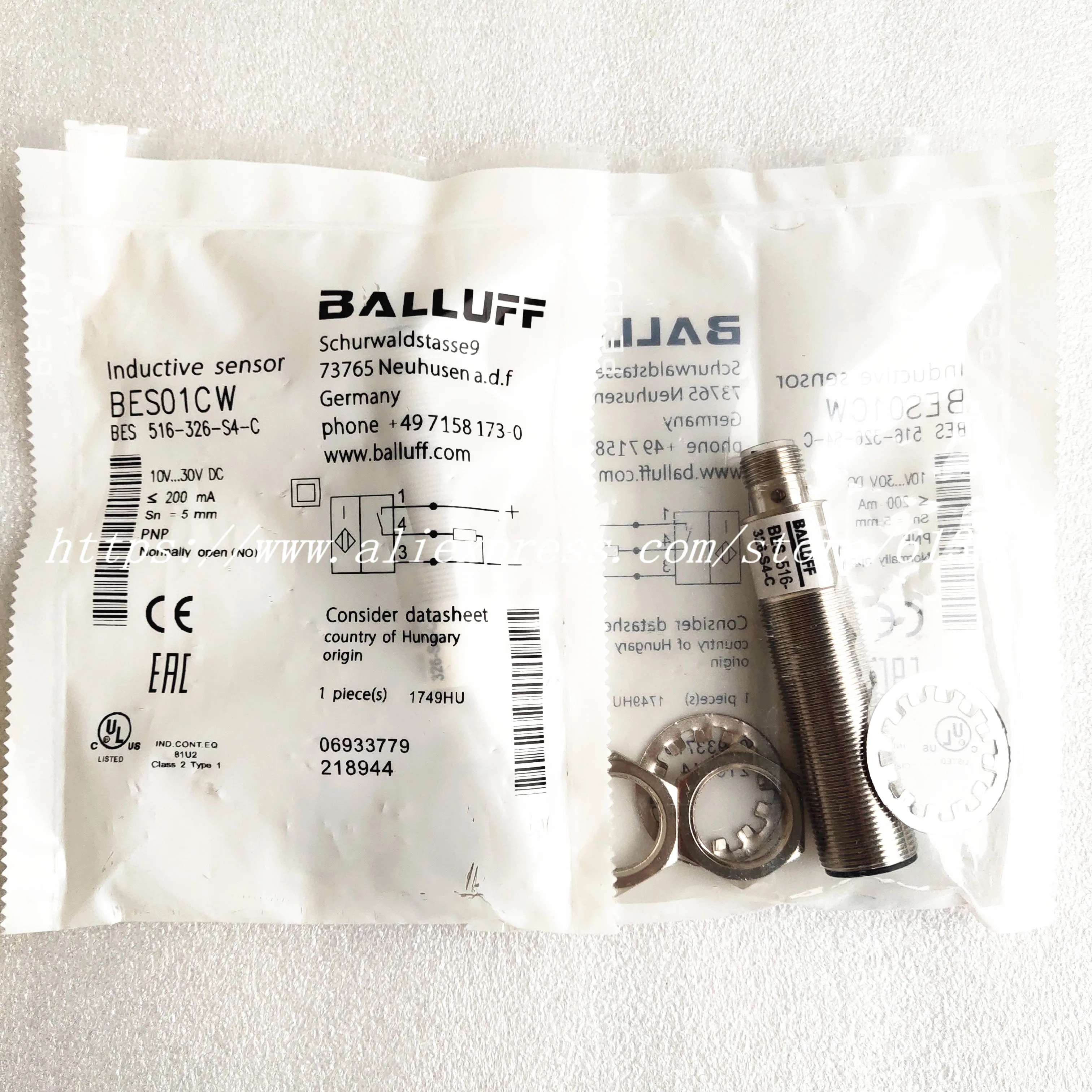 BES 516-326-S4-C PNP без датчика приближения Balluff новый высококачественный | Электронные