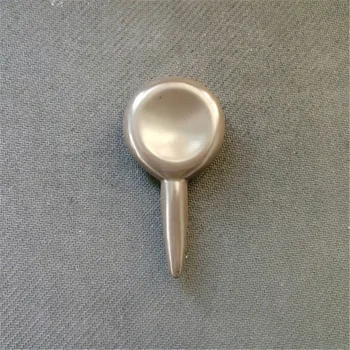 

HIMABM 1 Pcs natural bian stone relax guasha board for foot acupoint massage poking rod cone acupuncture vertebral cotter cone