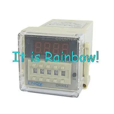 

Free Shipping DH48JA 1-999900 Digital Counter Relay 8 Pin Terminals AC/DC12V 50/60Hz