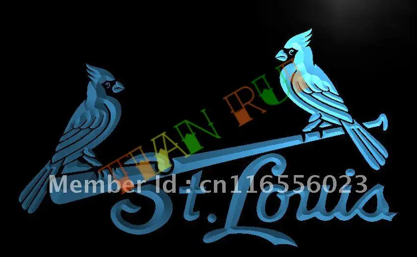 

LA290- StLouis Cardinals Bar Pub LED Neon Light Sign