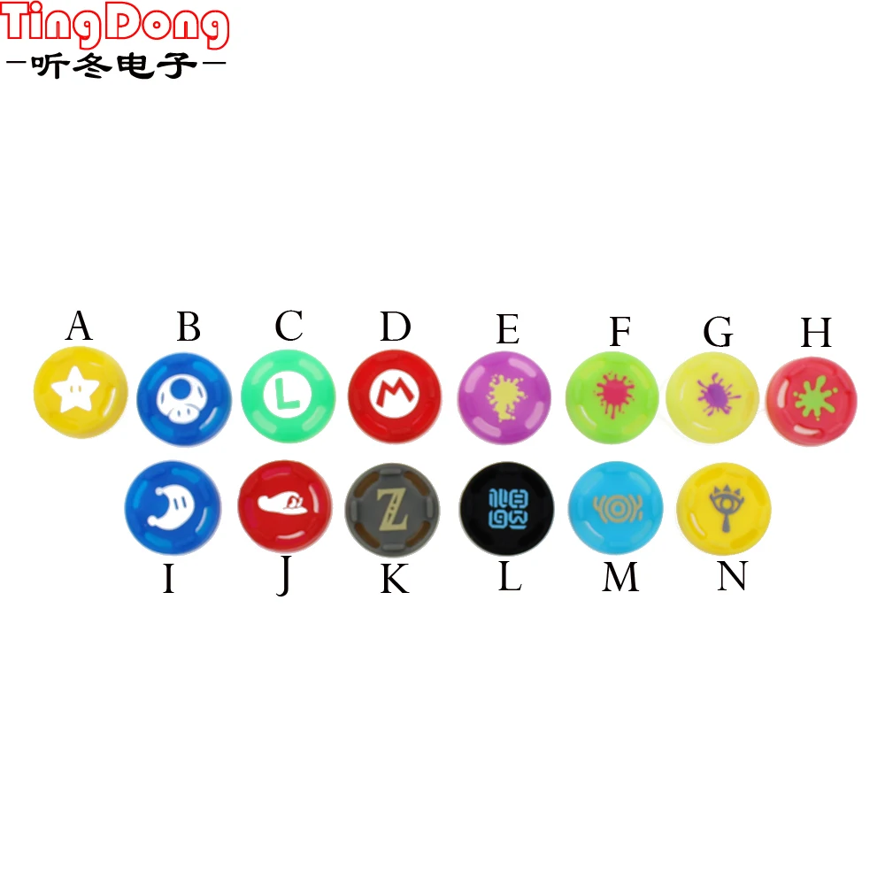

TingDong 1pcs Silicone Thumb Stick Grip for Nintend Switch NS NX Controller Analog Sticks Cap Cover Joystick Grips
