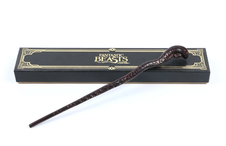 Новейшая металлическая упаковочная лента Colsplay hp crimins of Grindelwald Nicolas Flamel Dumbledor Theseus Scamander Magical Wand - Цвет: Skeleton