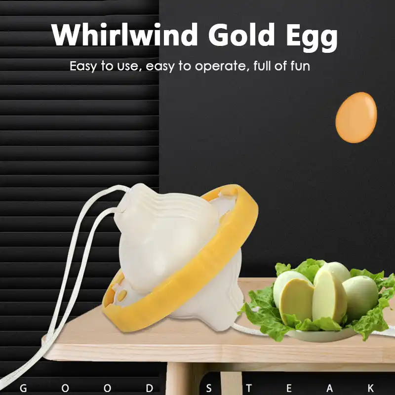 XINGSHENG XINGSHENG Golden Egg Maker Egg Scrambler Shaker Egg Yolk White Mixer Hand Powered Kitchen Cooking Tool