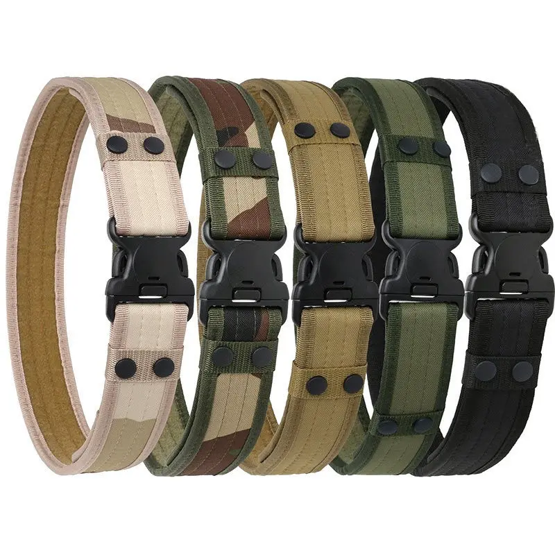 

hirigin new fashion Military Equipment Knock Off Army Belt Men's Heavy Duty US Soldier Combat Tactical Belts Sturdy 100% Nylon