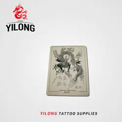 Yilong 5 шт. постоянный Макияж для бровей Средства ухода за губами Бланк Skin Практика татуировки Простыни для иглы машина Supply Kit Лидер продаж