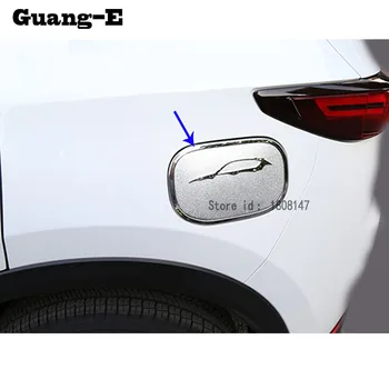 

Car sticker body cover Gas/Fuel/Oil tank Cover Cap lamp frame trim parts 1pcs For Mazda CX-5 CX5 2nd Gen 2017 2018 2019 2020