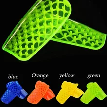 1 пара, профессиональные футбольные тренировочные щитки, щитки для голени, футбольные протекторы для ног, для катания на коньках, полый фиксатор голени, Спортивная безопасность