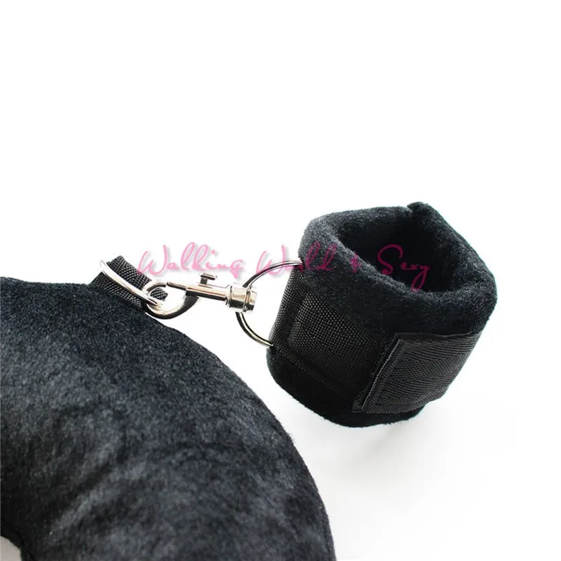 Sex Pillow With Ankle Cuffs Open Leg Bondage Restrain Sex Swing Chairs Fetish Sexual Position Aid Sex Toys For Couple Adult Game (1)