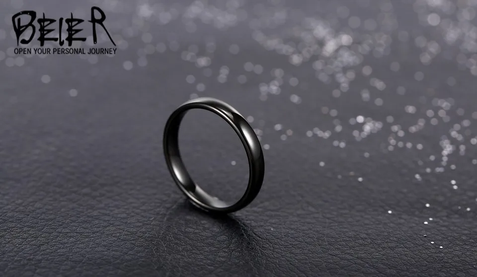Байер настоящий Вольфрам мужские женские Свадебные обручальные кольца высокого качества полированные ювелирные изделия W057