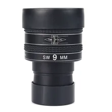 1,25 дюймов SWA 58 градусов 9 мм планетарный окуляр для астрономического телескопа черный M0115A
