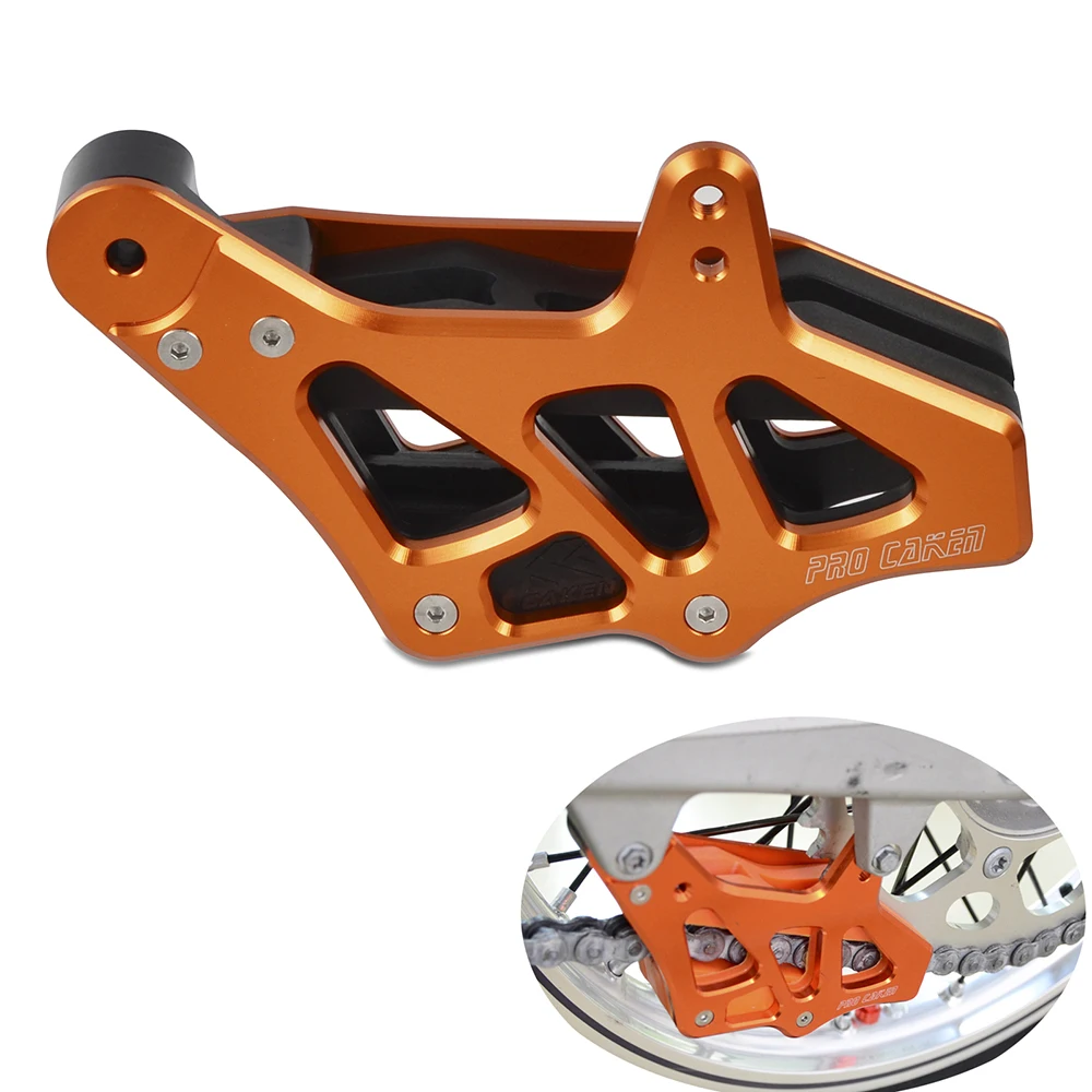 Мотоцикл CNC направляющая цепи для KTM 690 ENDURO R/ABS SX 85 EXC SXF 125 200 250 300 350 450 520 530 FREERIDE
