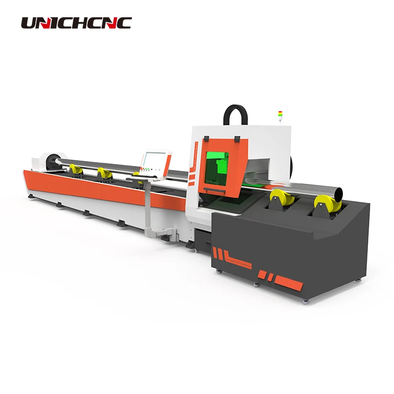 

High precision Low voltage electric parts Schneider 300w 500w 750w fiber laser pipe cutting machine