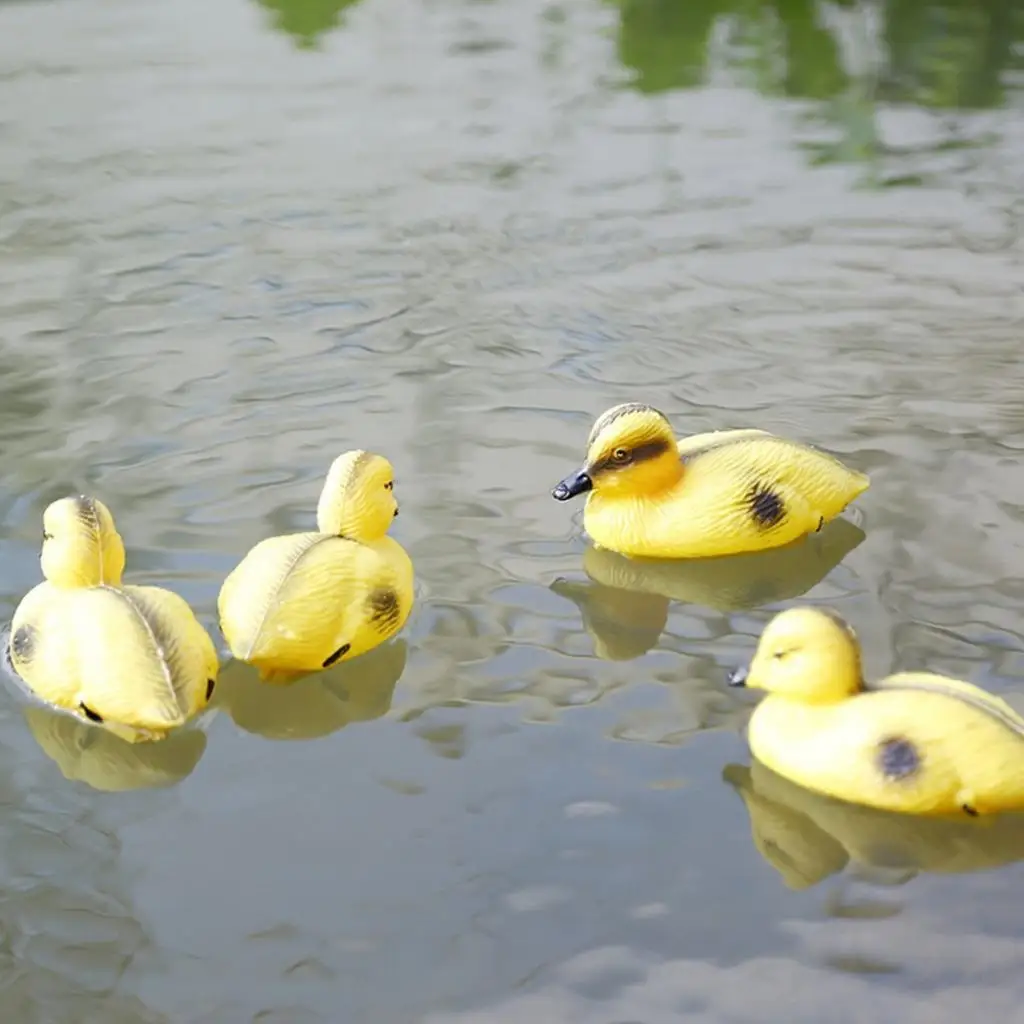 10x Lifelike Floating Ducks Mallard Hunting Shooting Decoy Pond Rivers Decor 