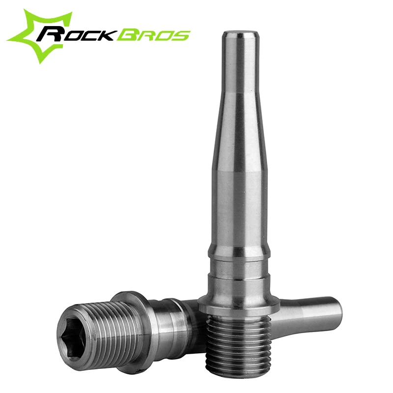 ROCKBROS Road Bike Titanium Alloy Ti Pedals Spindle Axle Bicycle Pedals