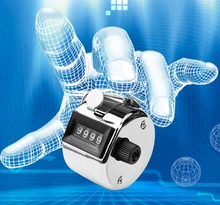 Digital Hand Tally Counter 4 Digit Number Hand Held Tally Counter Manual Counting Golf Clicker Training Counter base else