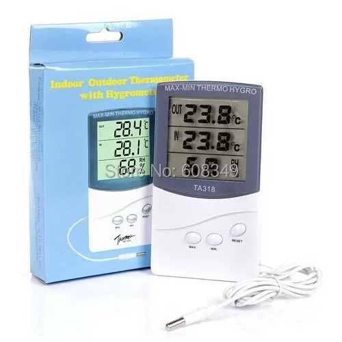 Buy KTJ TA318 Indoor outdoor Thermometer with