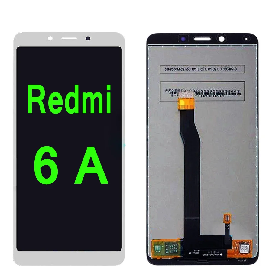 ЖК дисплей с дигитайзером в сборе для Redmi 6A Xiaomi запасные части дисплея 6A|a536 display|touch