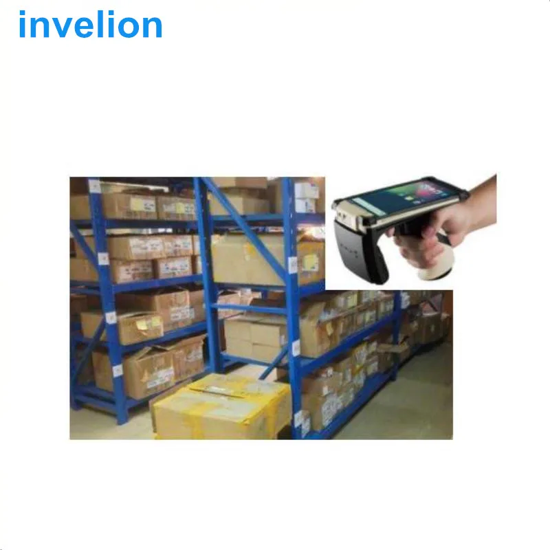 Bluetooth 1-7Meter Redistance Android Ios Finestre Compatiable Indy Impinj R2000 Circuito Integrato Palmare Uhf Rfid Reader Writer