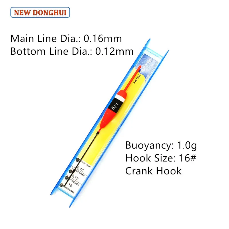 Newdonghui рыболовный поплавок набор намотка поплавок готовая установка 5 шт. 10 шт. 30 шт. упаковка рыболовные снасти 1,0 г плавучие инструменты 3