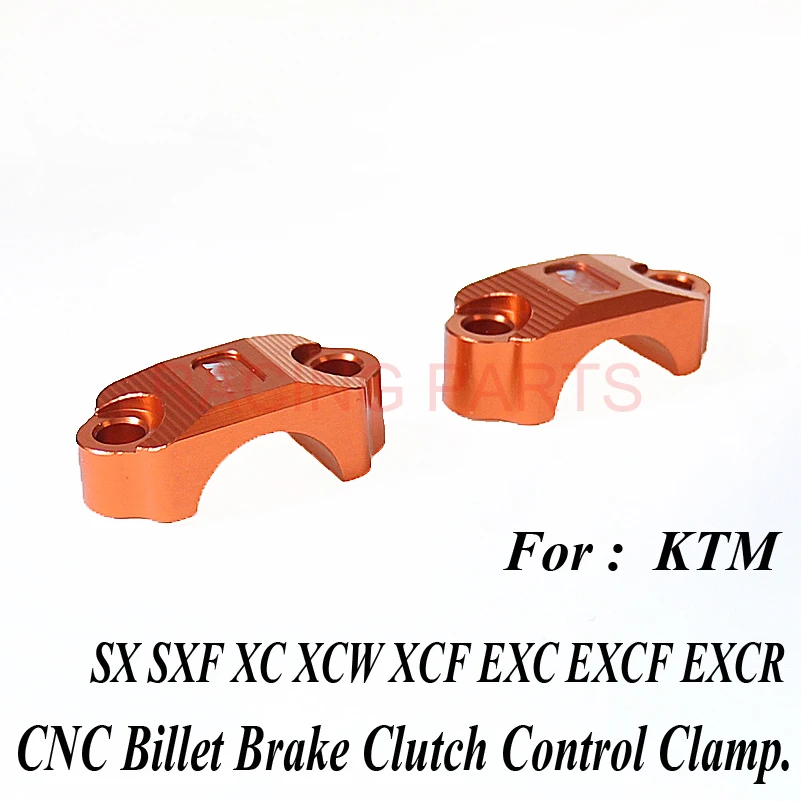 

Brake Master Cylinder Clutch Handlebar Bar Clamp Cover holder for SX SXF XC EXC XCF EXCF 250 350 450 125 85 free shipping