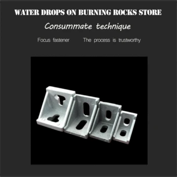 

Free shipping 4040 conner Brackets Aluminum for 4040 ,10pcs/lot.