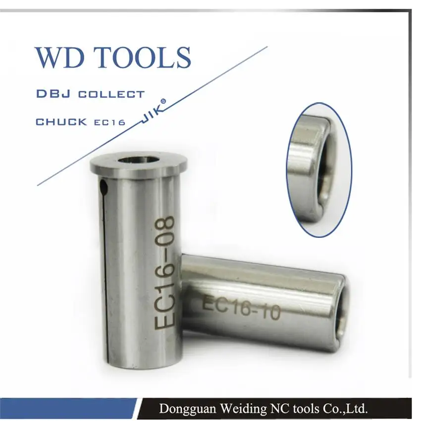 EC10 04 tungsten bar sleeves NBJ10 boring cutter collet DBJ tungsten steel rod collet for the