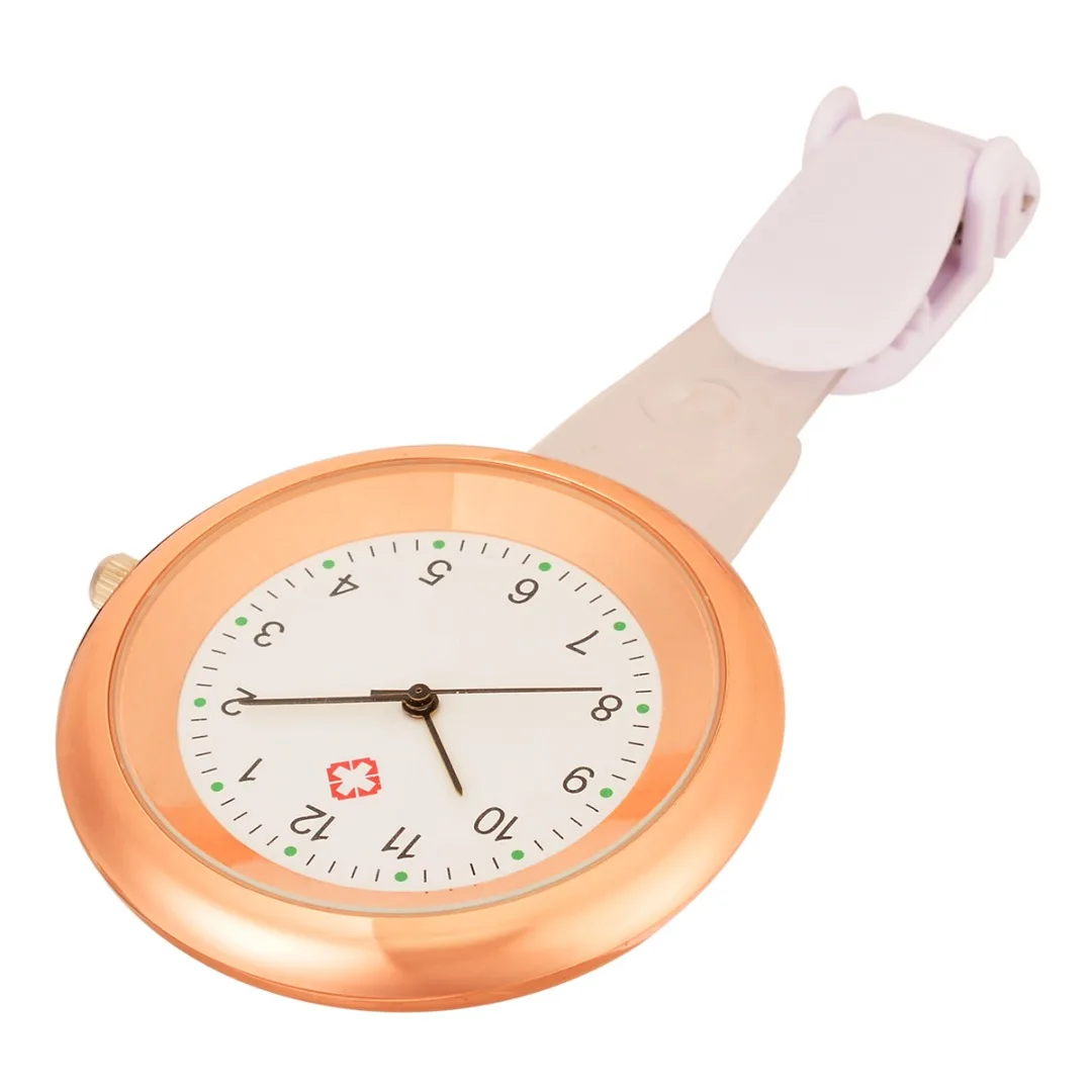 Shellhard женские модные силиконовые часы для медсестры с круглым циферблатом, кварцевые медицинские карманные часы, брошь-часы с подвеской, 8 цветов
