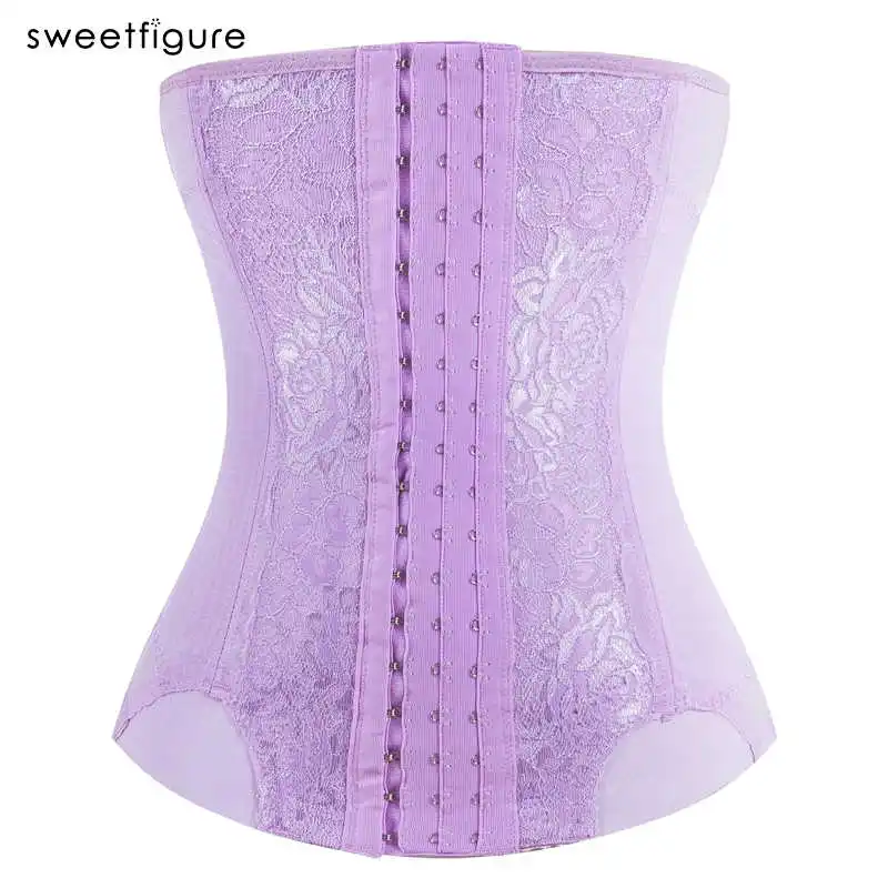 leonisa shapewear Waist Trainer Sexy Corsets And Bustiers Waist Cincher Corset Tops Sexy Lace Shapewear Slimming Belt Shaper Modeling Strap Girdle best body shaper Shapewear