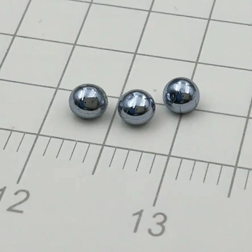 Os Osmium шариковая бусина, чистая 99.95%, таблица менструаций редкоземельного драгоценного металла, элементы для исследований, учебы, образования, коллекция