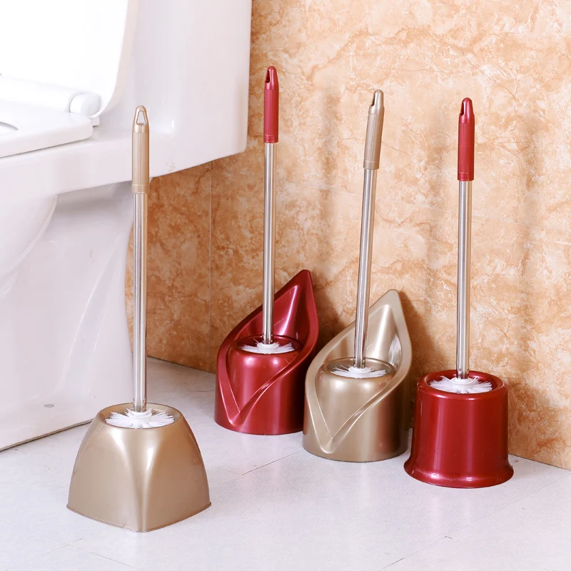 New Stainless steel Clean brush set Durable type toilet brush brushes