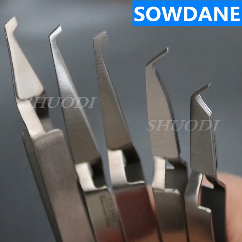 Denta Orthodontic Bracket Buccal Tube Bonding Tweezer Holder Placer Instrument Dentist Tool
