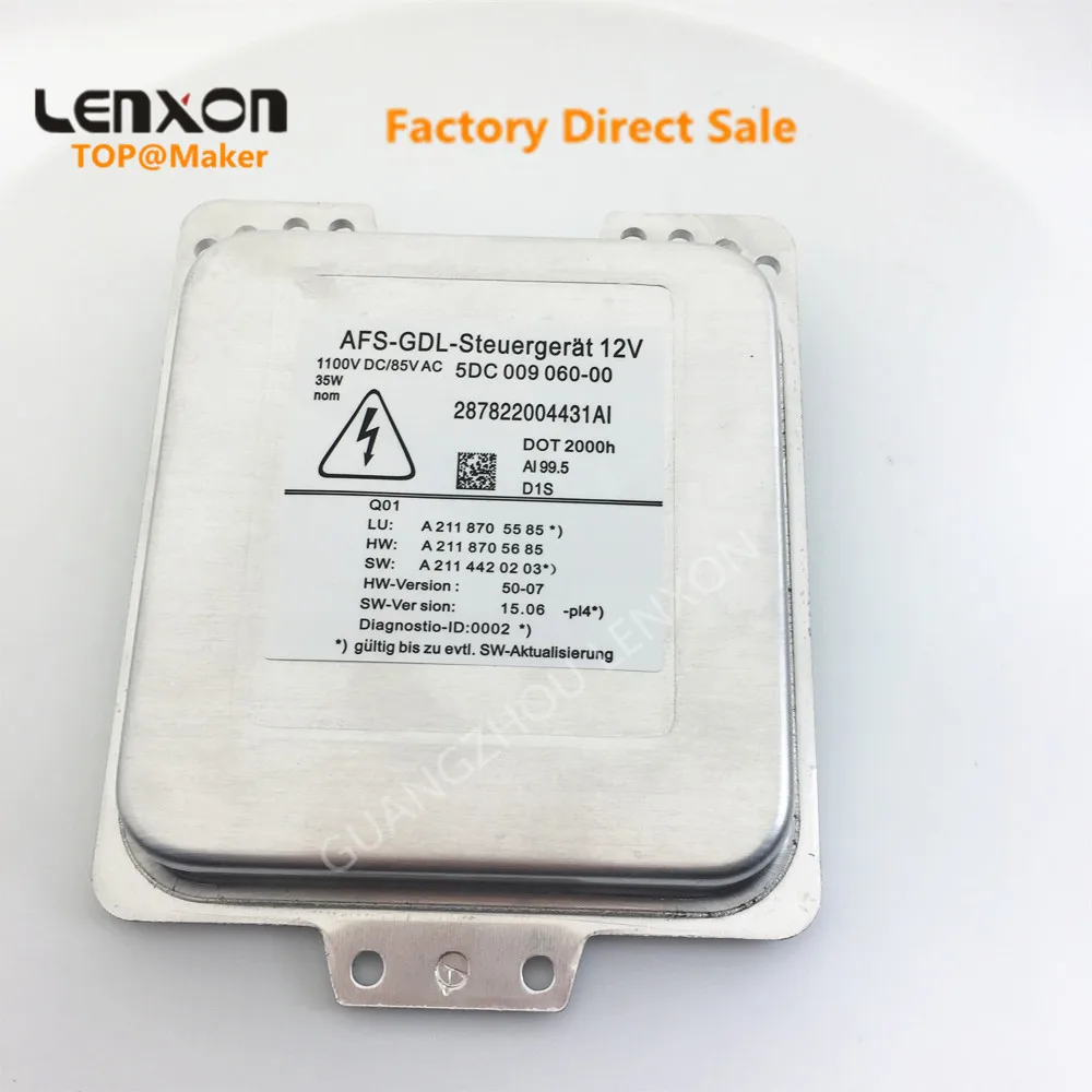 LX заводская цена 2118705585 OEM для BEN (Z) Ксеноновые фары автомобиля балласт системы