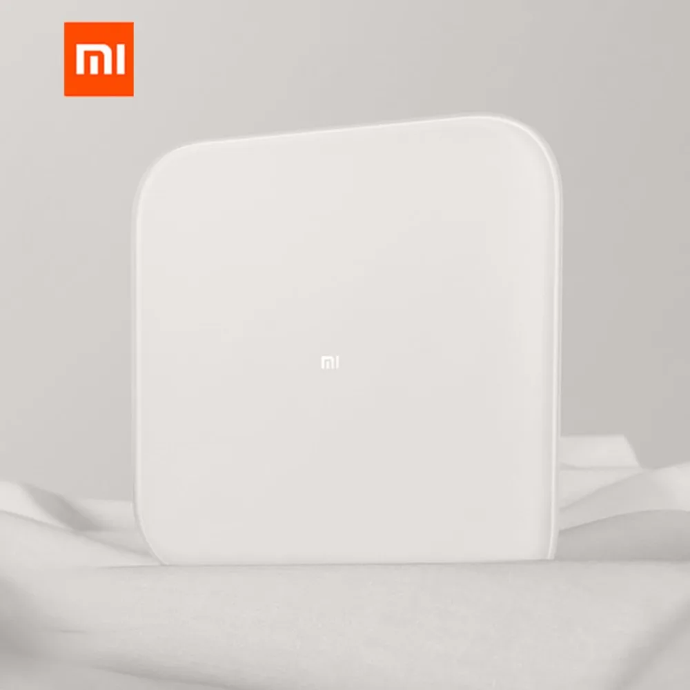 XIAOMI 2,0 Интеллектуальные bluetooth весы для тела, умное управление приложением, точные весы, светодиодный дисплей, инструменты для фитнеса, йоги, весы