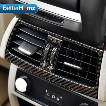 

Car Accessories Carbon Fiber Car Rear Air Conditioning Outlet Frame Decor Back for bmw e70 e71 X5/6 AC Vents Trim Refit Stickers