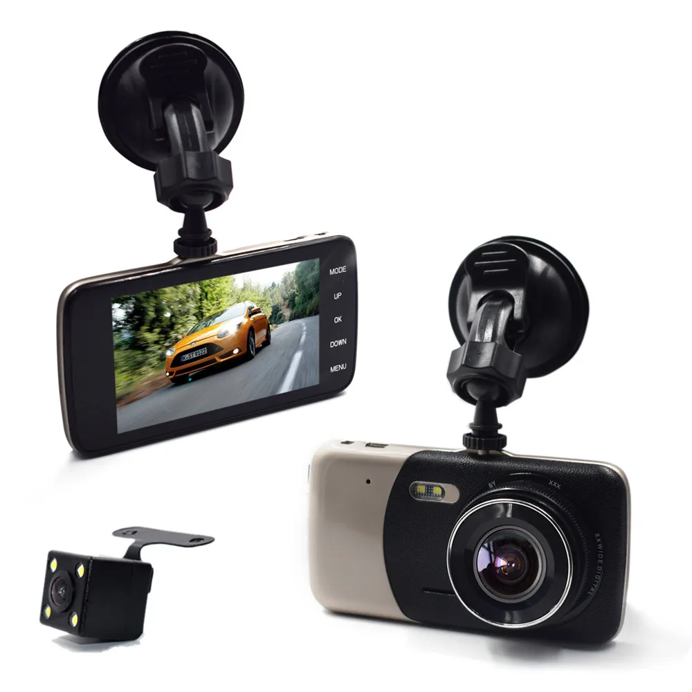 

2018 New 4.0 Inch IPS Screen Car DVR Novatek Car Camera T810 Oncam Dash Camera Full HD 1080P Video 170 Degree Dash Cam
