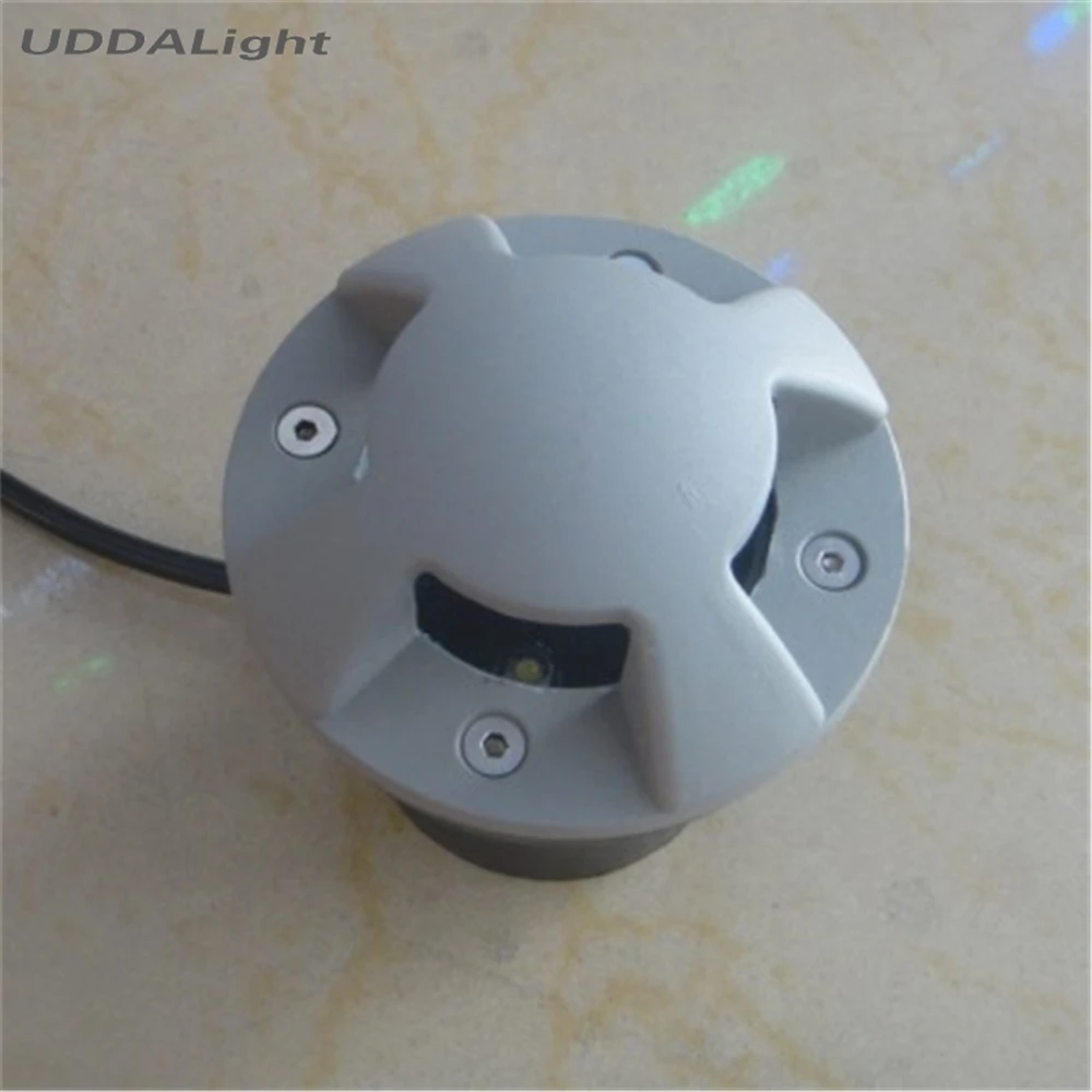 10pcs/lot 1-4side lighting underground IP67 68mm 78mm 100mm 120mm 1w 3w 5w step light