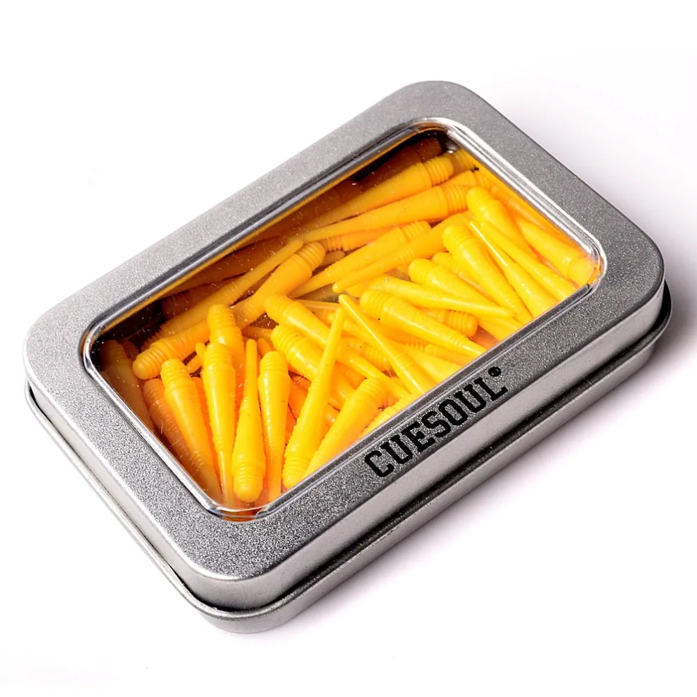 

CUESOUL 50 Pieces Yellow Soft Tip Points For Soft Tip Darts